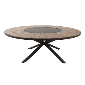 Mesa de Jantar Braga Madeira Giratório