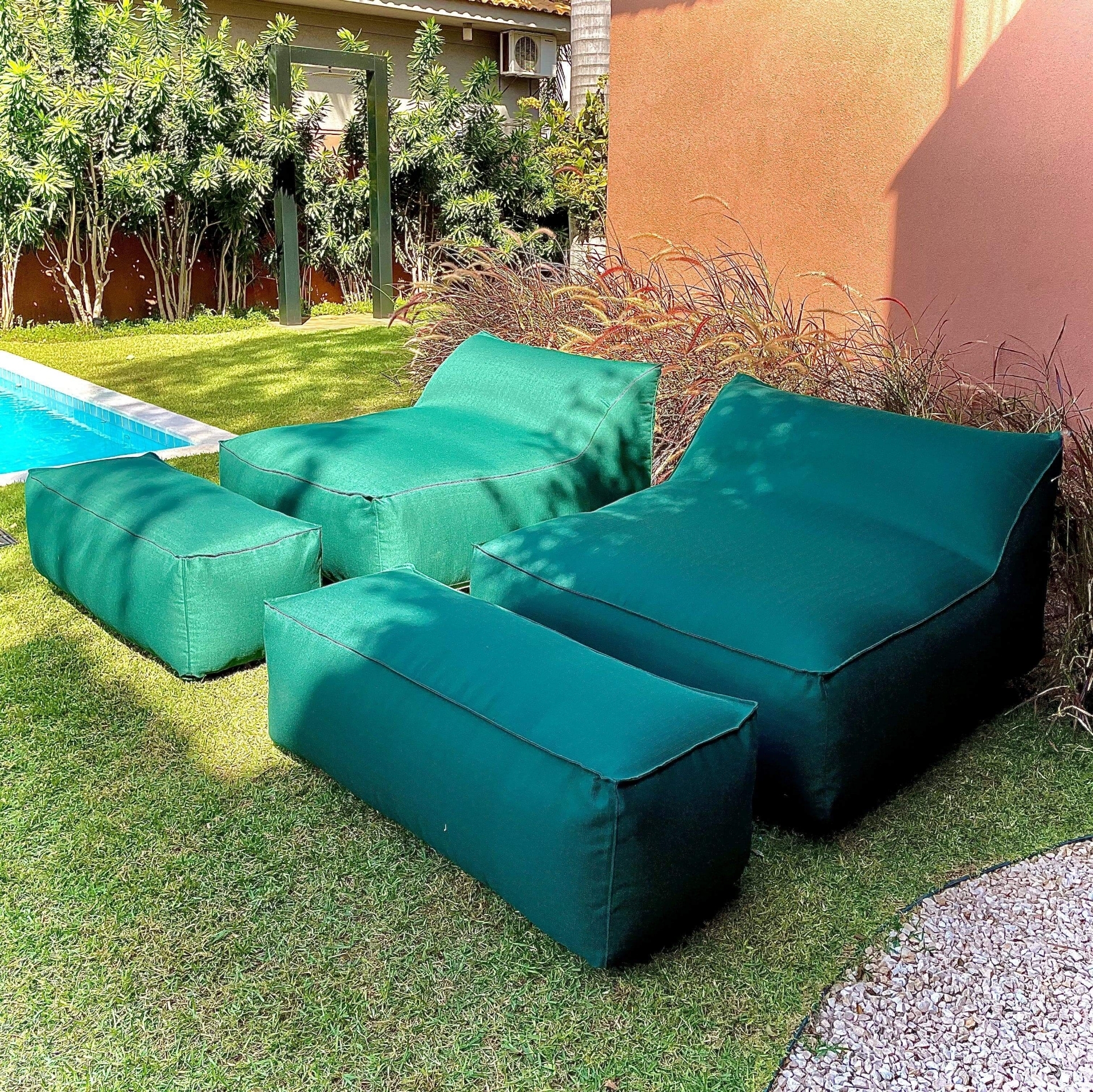 Imagem de Chaise Verde Sem Apoio